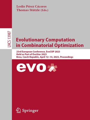 cover image of Evolutionary Computation in Combinatorial Optimization